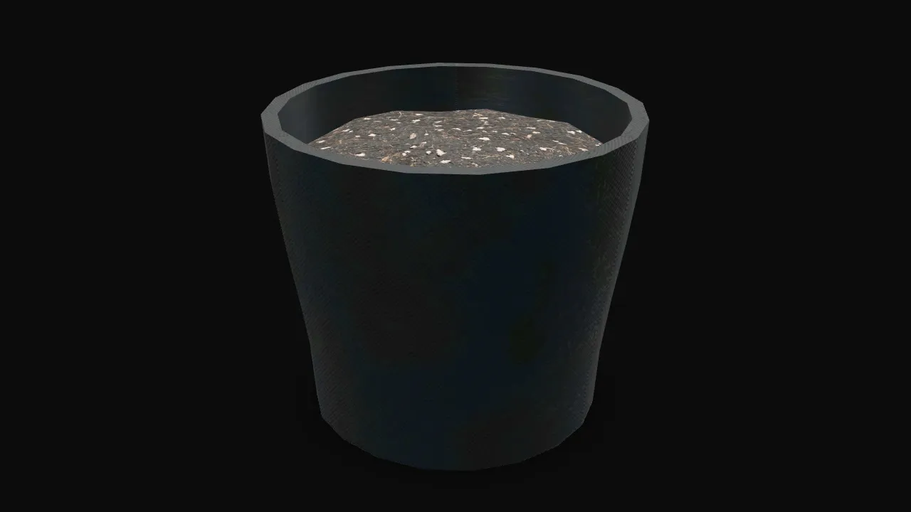 Maceta de tela